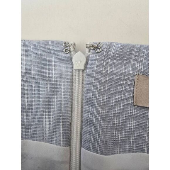 Ann Taylor LOFT Skirt Light Blue Sz 2 - Picture 4 of 9